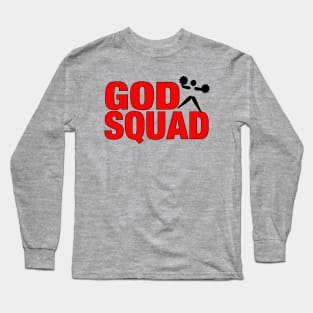 GOD SQUAD - Cheerleader Red Long Sleeve T-Shirt